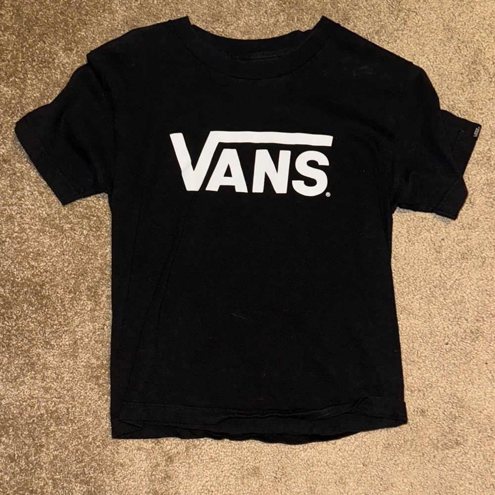 Vans Kids Black T-Shirt